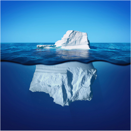 Below The Iceberg - Steve Gilliland