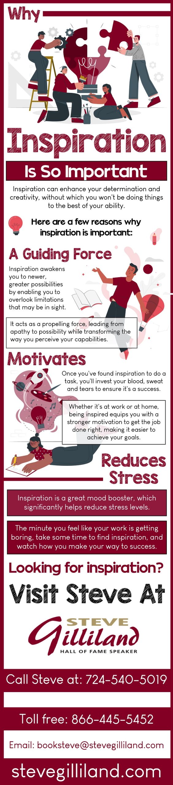 Why Inspiration Is So Important - An Infographic